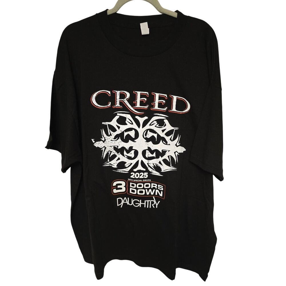 Creed Return Summer of 99 Tour 2025 3XL Shirt 3 Doors Down Daughtry NWOT NEW